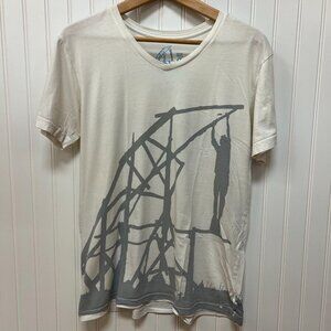 Jack Johnson To The Sea Allover Print Concert 2010  Sz Medium